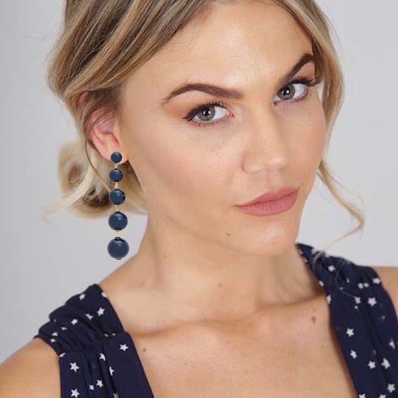 KATE SPADE • Golden Girl Bauble Drop Earrings - Picture 2 of 3